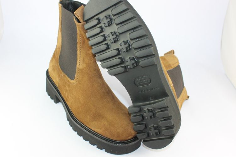Tan Suede Chelsea Boot